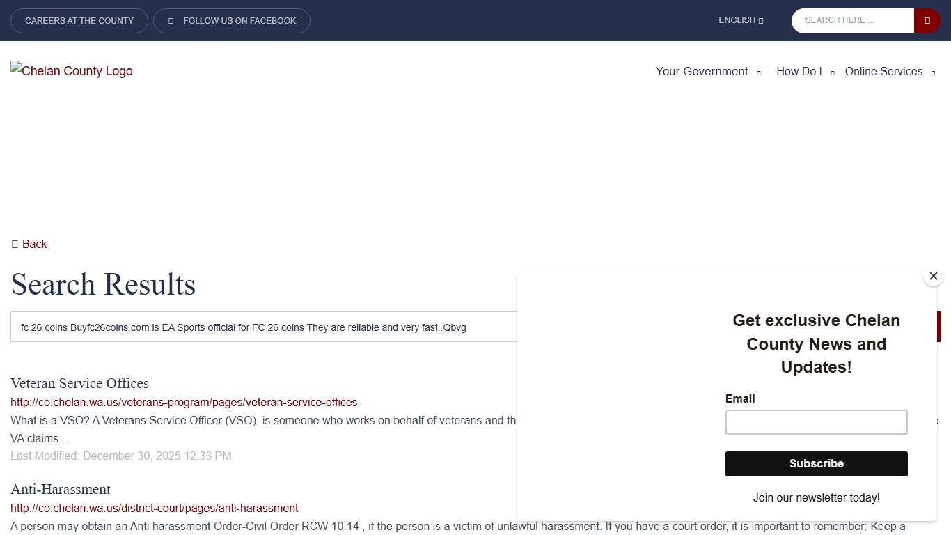 County of Chelan, Washington